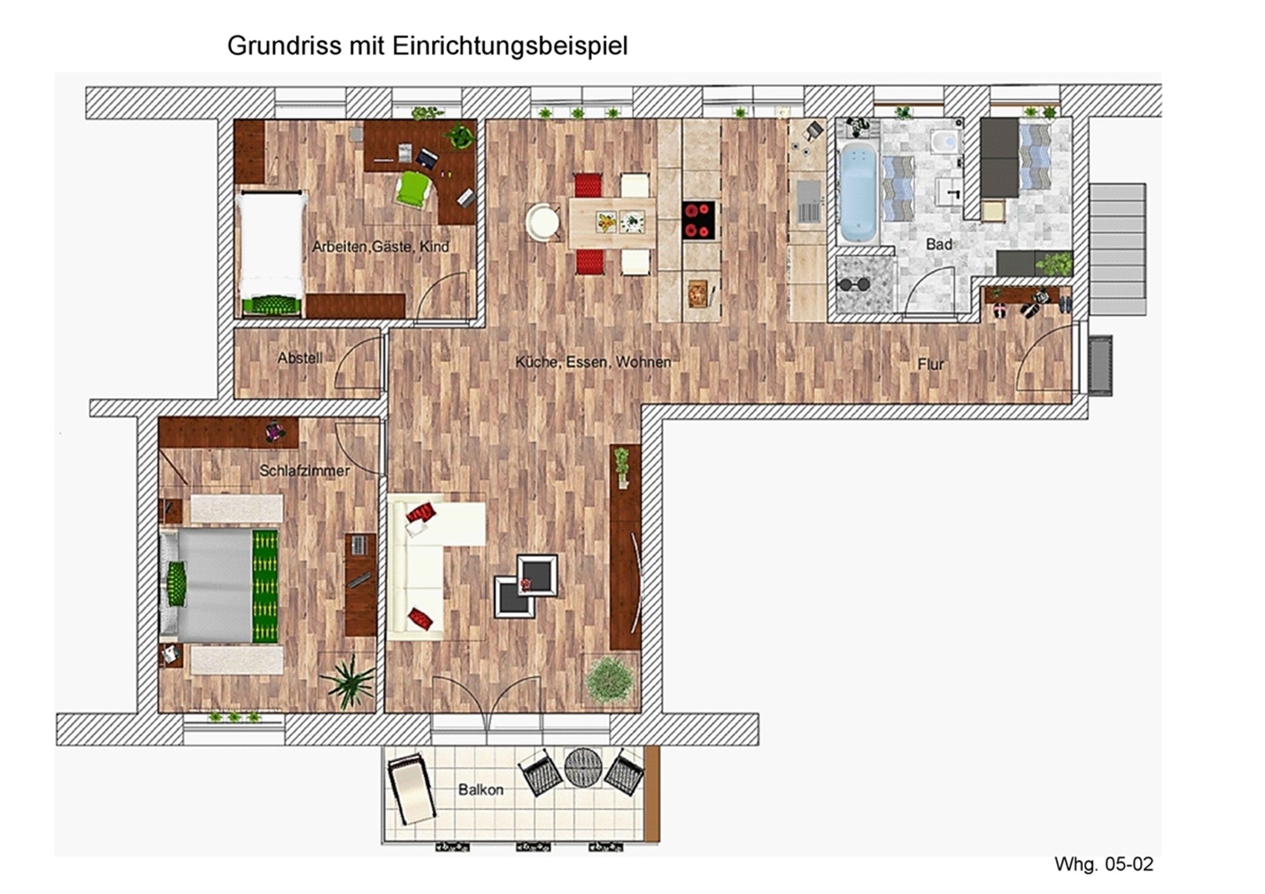 Grundriss Bahnhofstraße 1-503