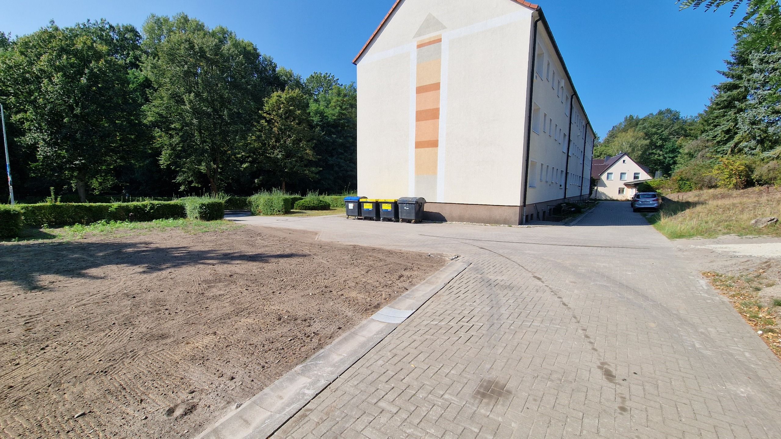 Friedrichshain, Bahnhofstraße Nr. 14 und 15, Rückbau, Fertigstellung September 2024 Bild Nr. 2