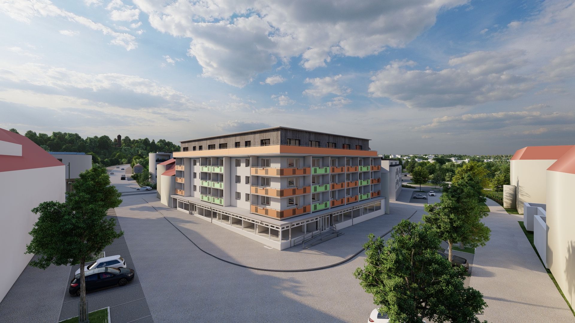 geplante Komplexsanierung und Staffelgeschoss Bild Nr. 1