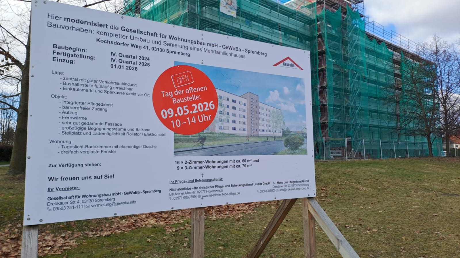 Bauschild Kochsdorfer