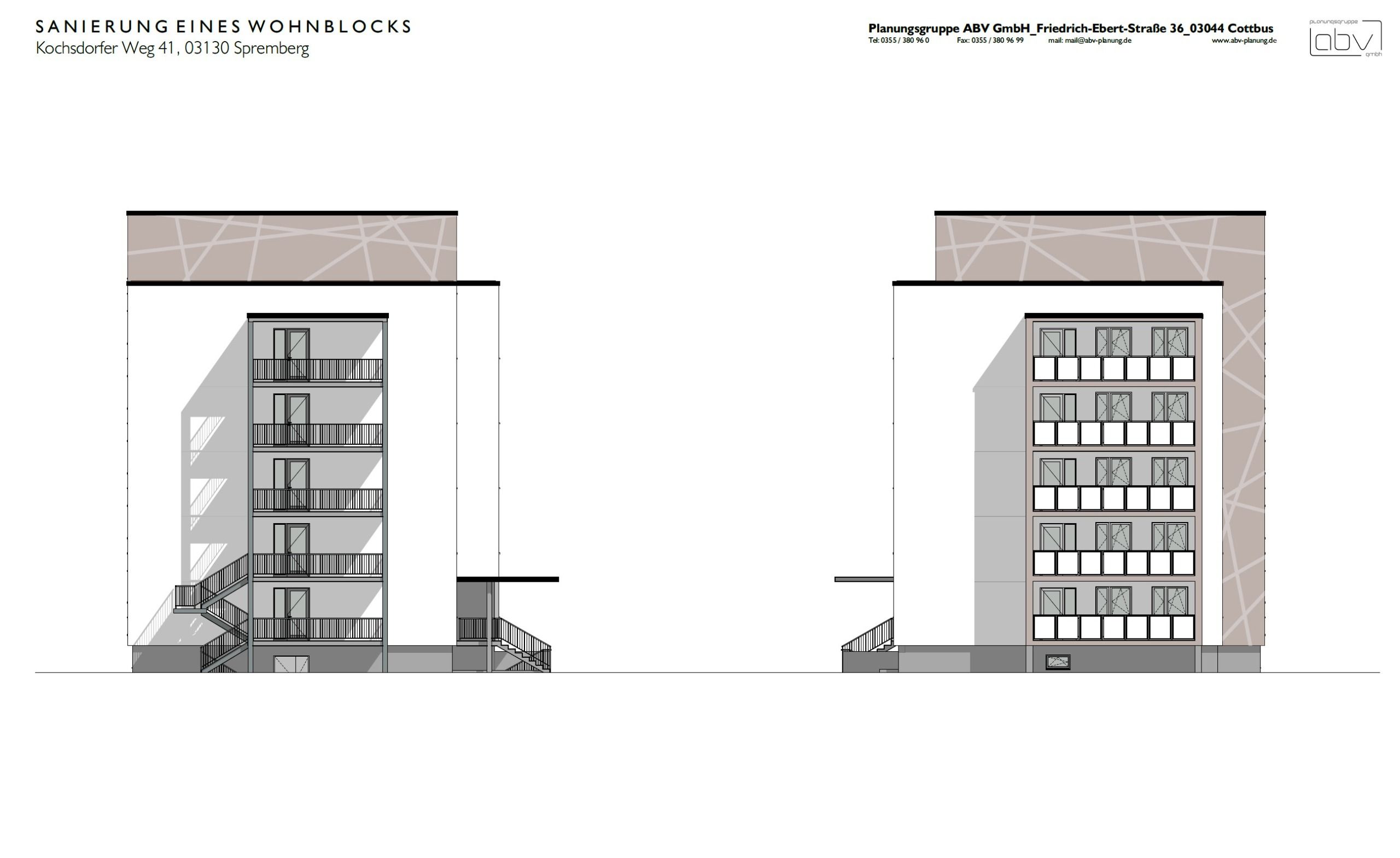 geplante Fassadengestaltung Bild Nr. 3