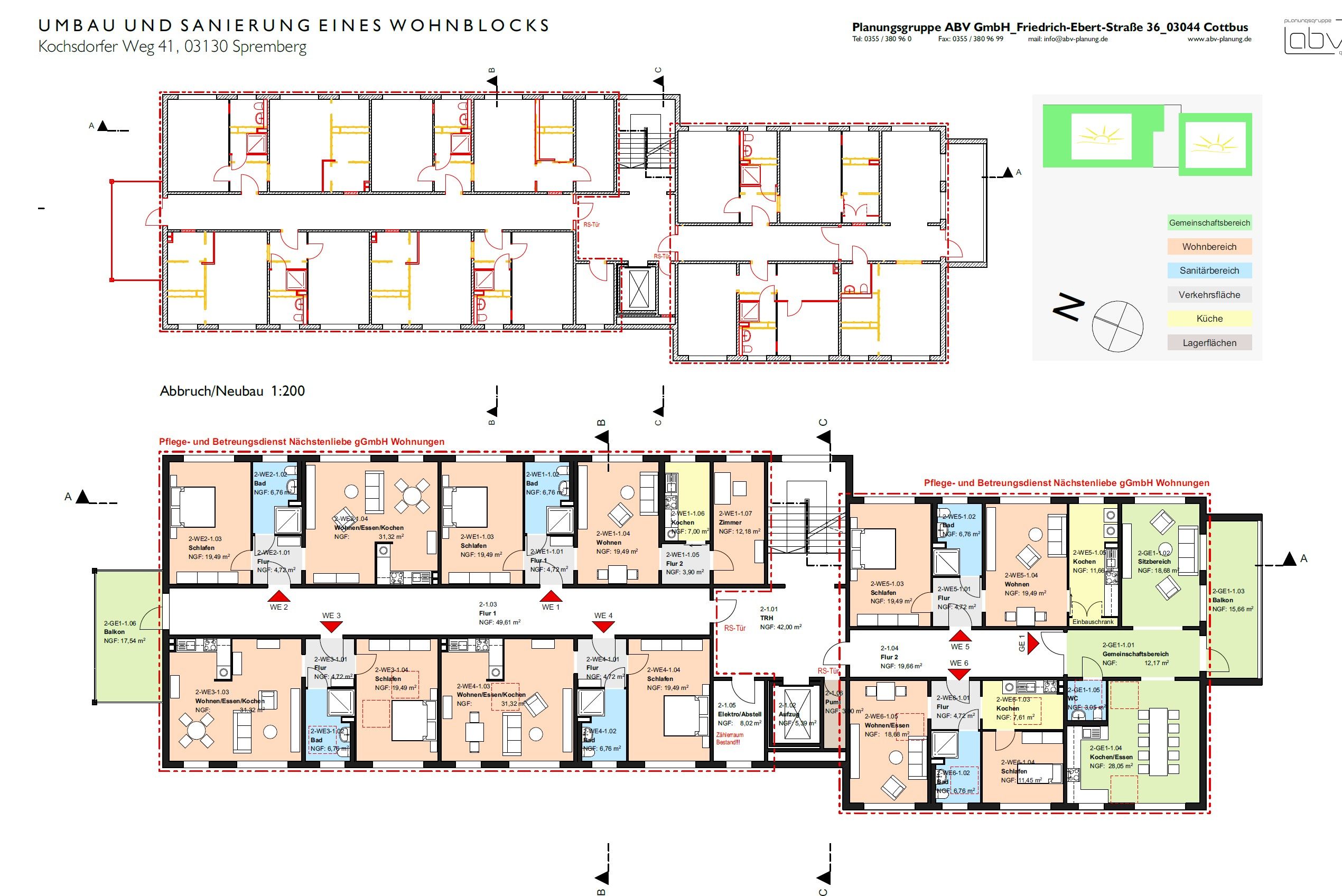 Grundriss 2. bis 4. OG Bild Nr. 1