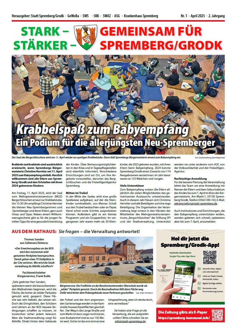 1. &quot;Kommunale Sonderausgabe&quot;