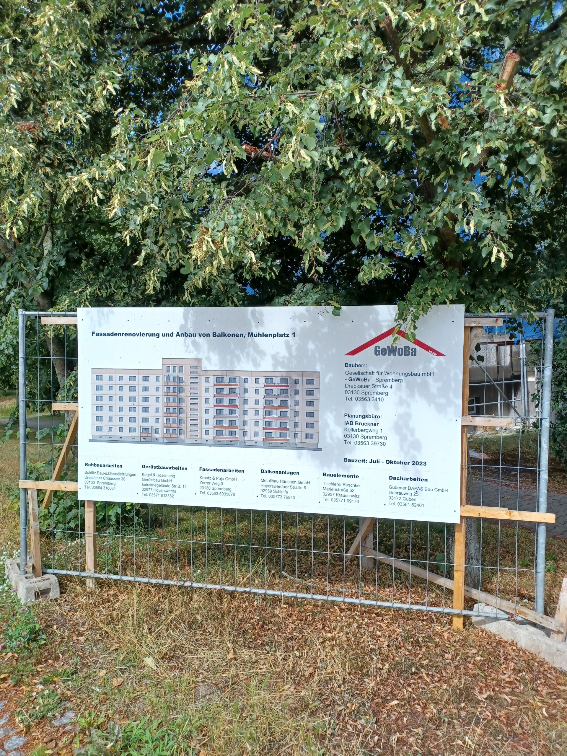 Bautenstand 04.08.2023 Bild Nr. 1